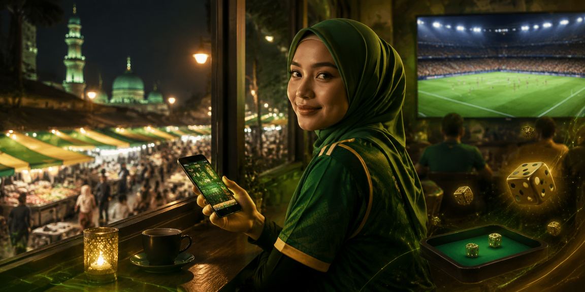 Pengguna di Kota Bharu mengakses platform pertaruhan dengan gaya tradisional Melayu