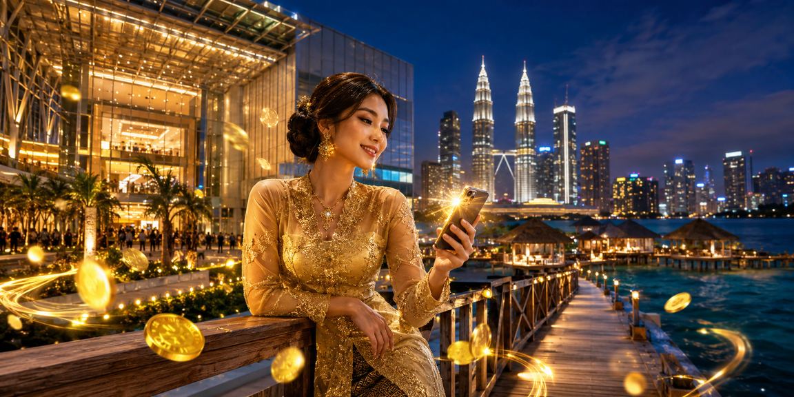 Pengguna di Kuala Lumpur menyemak maklumat akaun dan bonus cashback dalam platform mql5
