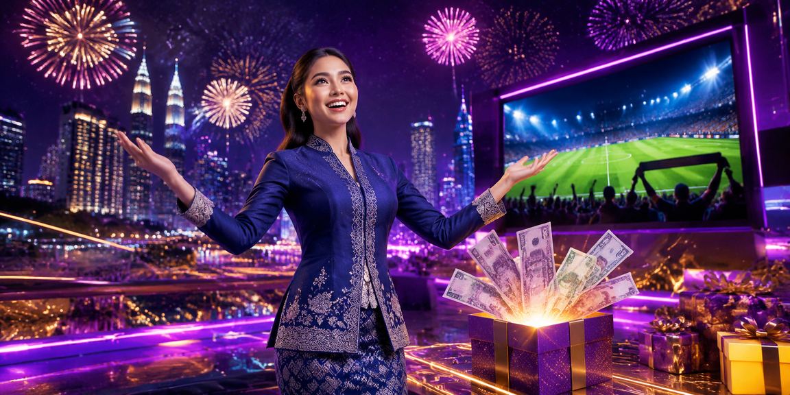 Pengguna wanita di Petaling Jaya bermain dalam baju kurung menggunakan platform digital